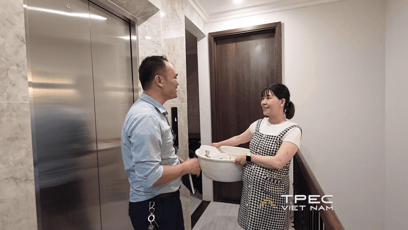 Tpec lắp đặt thang máy gia đình - Phố Nguyễn Công Hoan