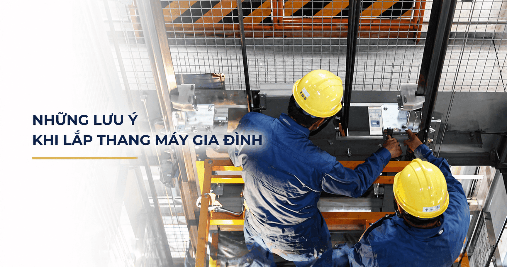 Một số vấn đề cần lưu ý khi lắp đặt thang máy gia đình