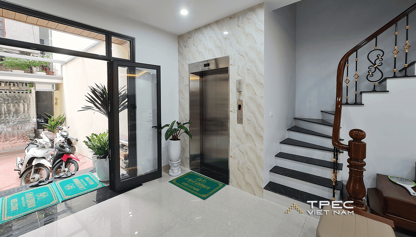 Lắp đặt thang máy gia đình 450kg tiêu chuẩn