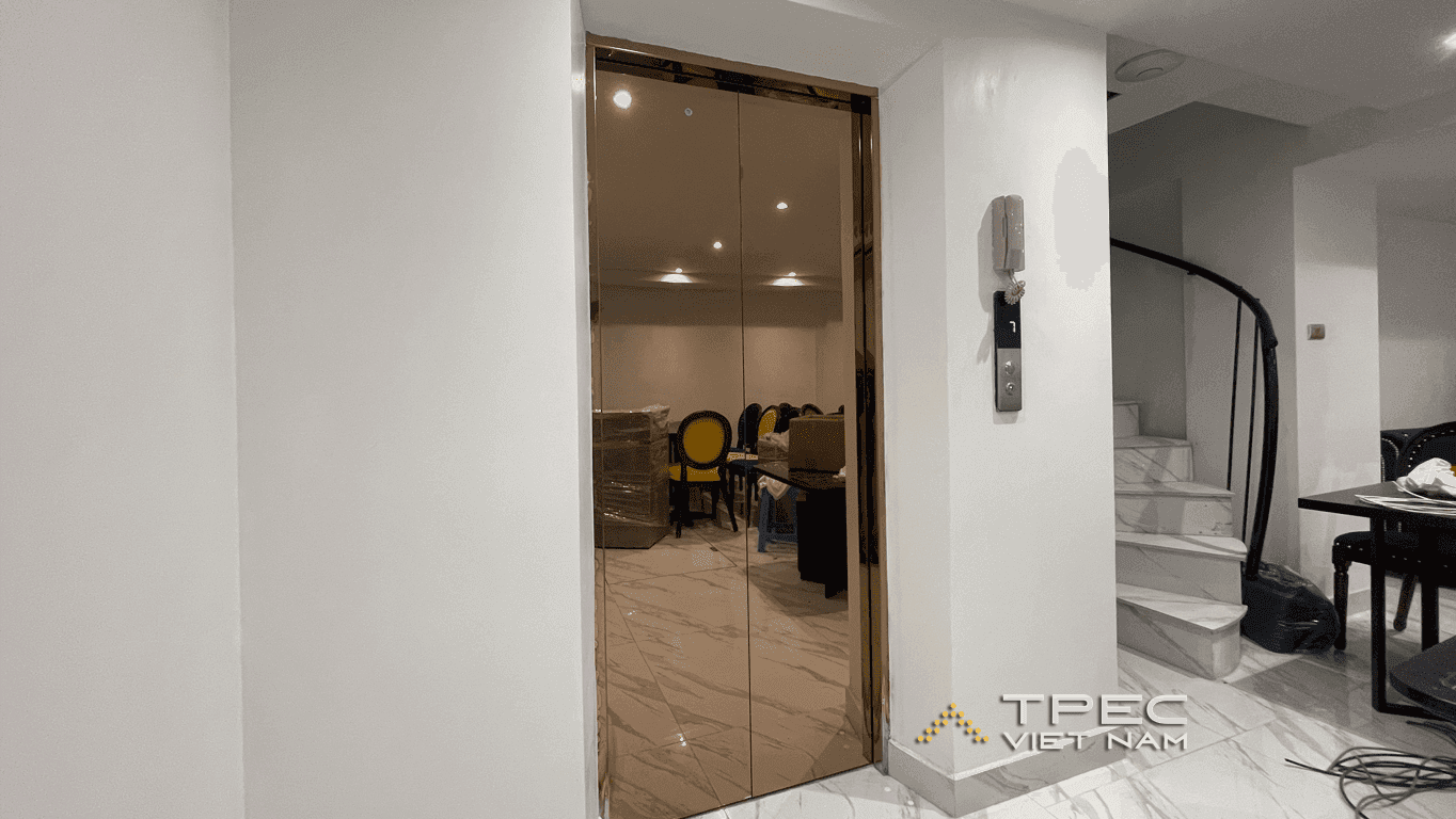 Thang tải khách 450kg - Dự án tại phố cổ Hội Vũ