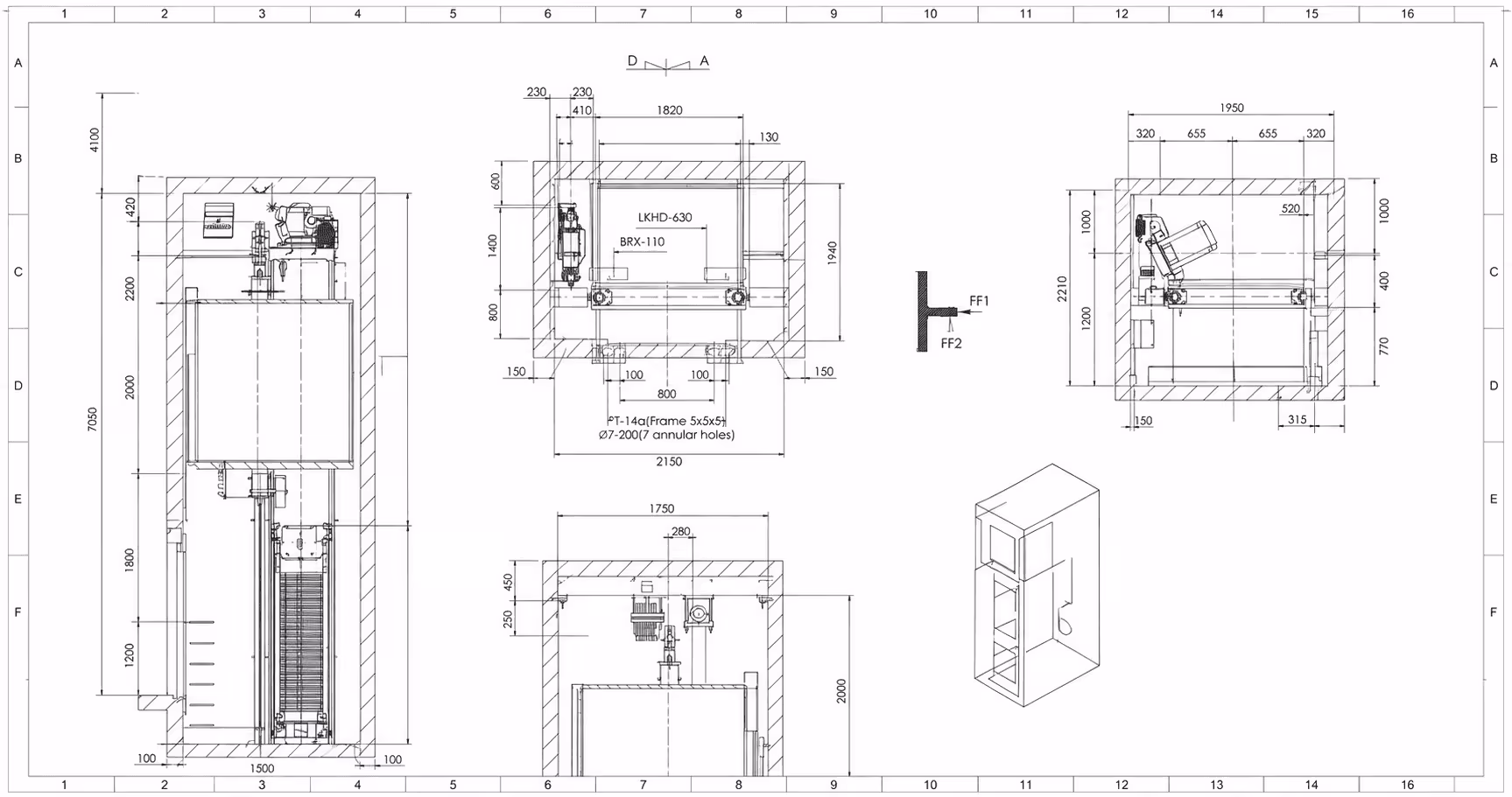 Thông số thang máy gia đình cần biết trước khi xây nhà (tránh đập sửa tốn kém)