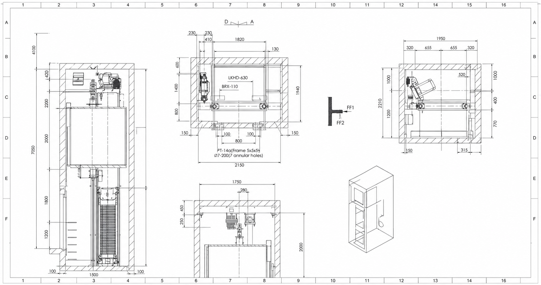 Những thông số kỹ thuật thang máy gia đình cần biết khi lắp đặt