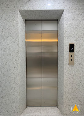 Mẫu cửa tầng tiêu chuẩn bản hẹp inox sọc nhuyễn  Mẫu cửa tầng tiêu chuẩn bản hẹp inox sọc nhuyễn