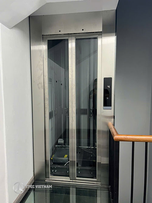 Mẫu thang máy không cần đào hố pit Mẫu thang máy không cần đào hố pit