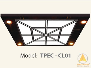 Mẫu trần thang máy TPEC CL01