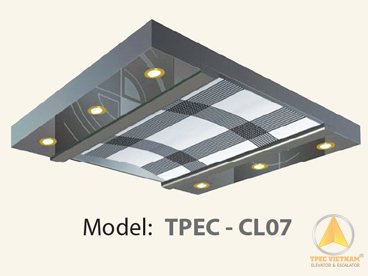 Mẫu trần thang máy TPEC CL07