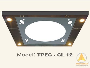 Mẫu trần thang máy TPEC CL12