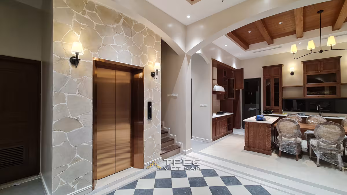 Thang máy gia đình cho biệt thự cao cấp