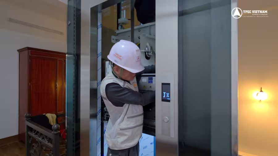 Bảo trì thang máy gia đình Tpec Việt Nam