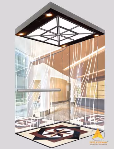 Mẫu cabin hoa văn trắng 04