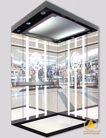 Mẫu cabin hoa văn trắng 05