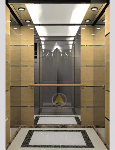 Mẫu cabin lựa chọn gam màu nâu nhạt