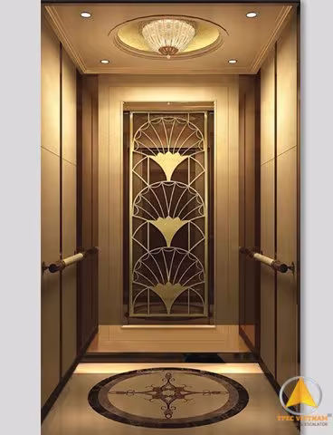 Mẫu cabin lựa chọn gam màu nâu