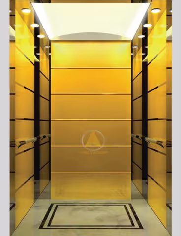 Mẫu cabin lựa chọn gam màu vàng