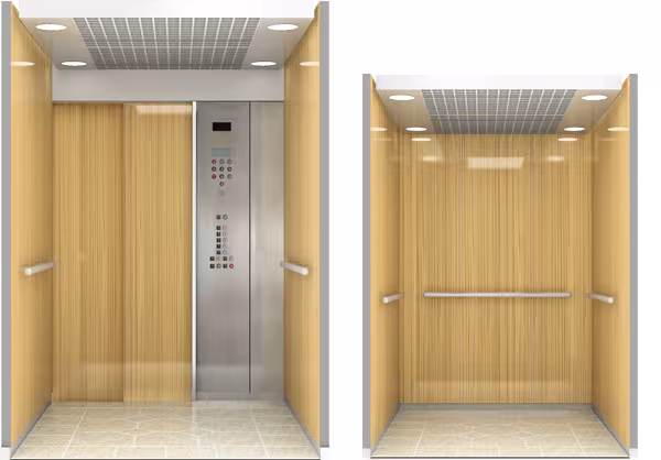 Lựa chọn nội thất Cabin thang máy gia đình