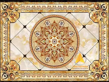 Mẫu sàn gạch thang máy hoa văn mẫu 6