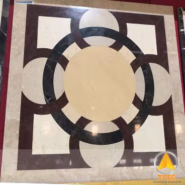 Mẫu sàn thang máy bằng đá marble lựa chọn 3