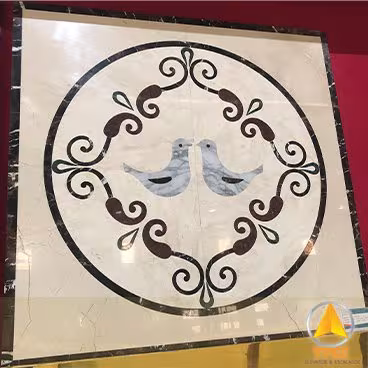 Mẫu sàn thang máy bằng đá marble lựa chọn 6