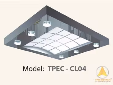 Mẫu trần thang máy TPEC CL04
