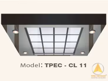 Mẫu trần thang máy TPEC CL11