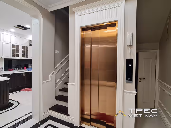 Dự án thang máy không hố pit - Xanh Villas