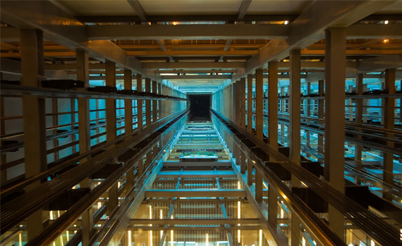 Khung thép hình cho thang máy dùng U I V H Hộp