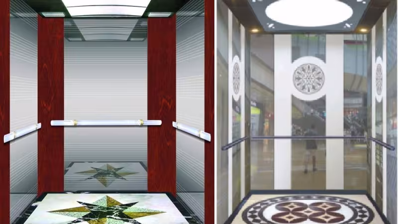 Tư vấn lựa chọn nội ngoại thất cabin cho thang máy gia đình