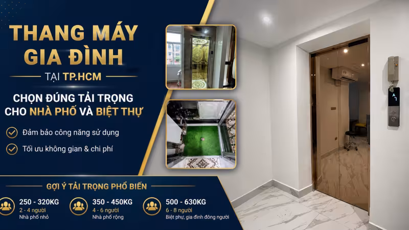 Lắp thang máy gia đình tại tp.hcm