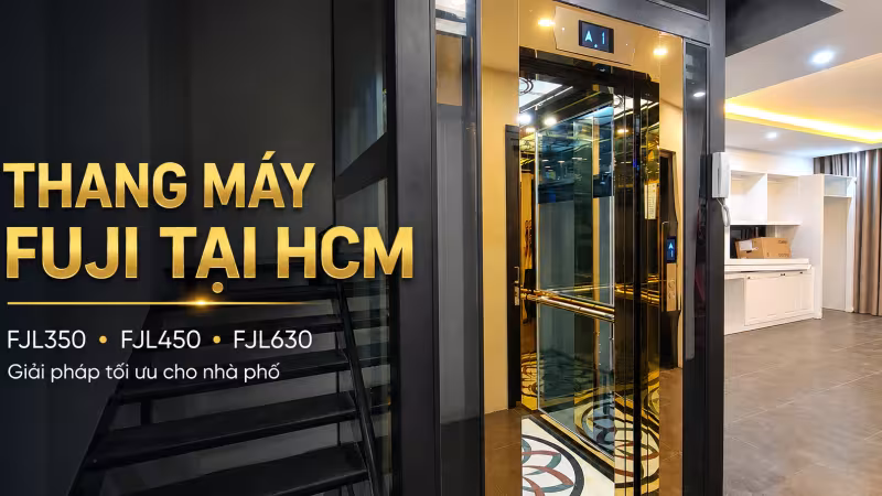 Thang máy Fuji nhà phố tại TP.HCM