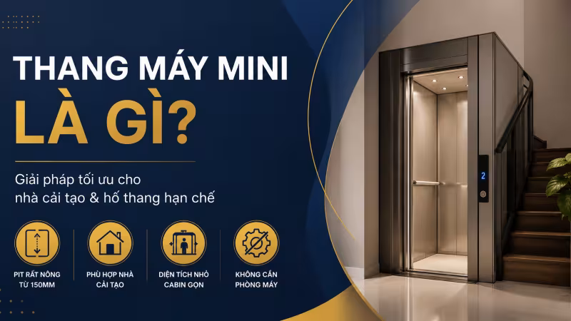 Định nghĩa thang máy mini