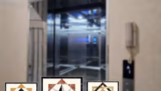 Mẫu sàn đá thang máy đẹp