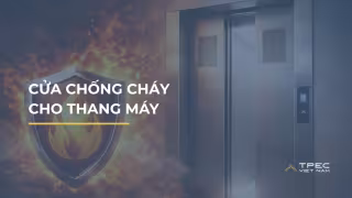Cửa chống cháy thang máy