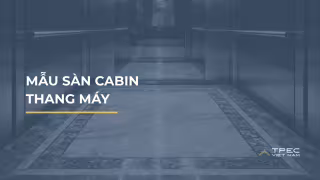 Mẫu sàn đá thang máy đẹp