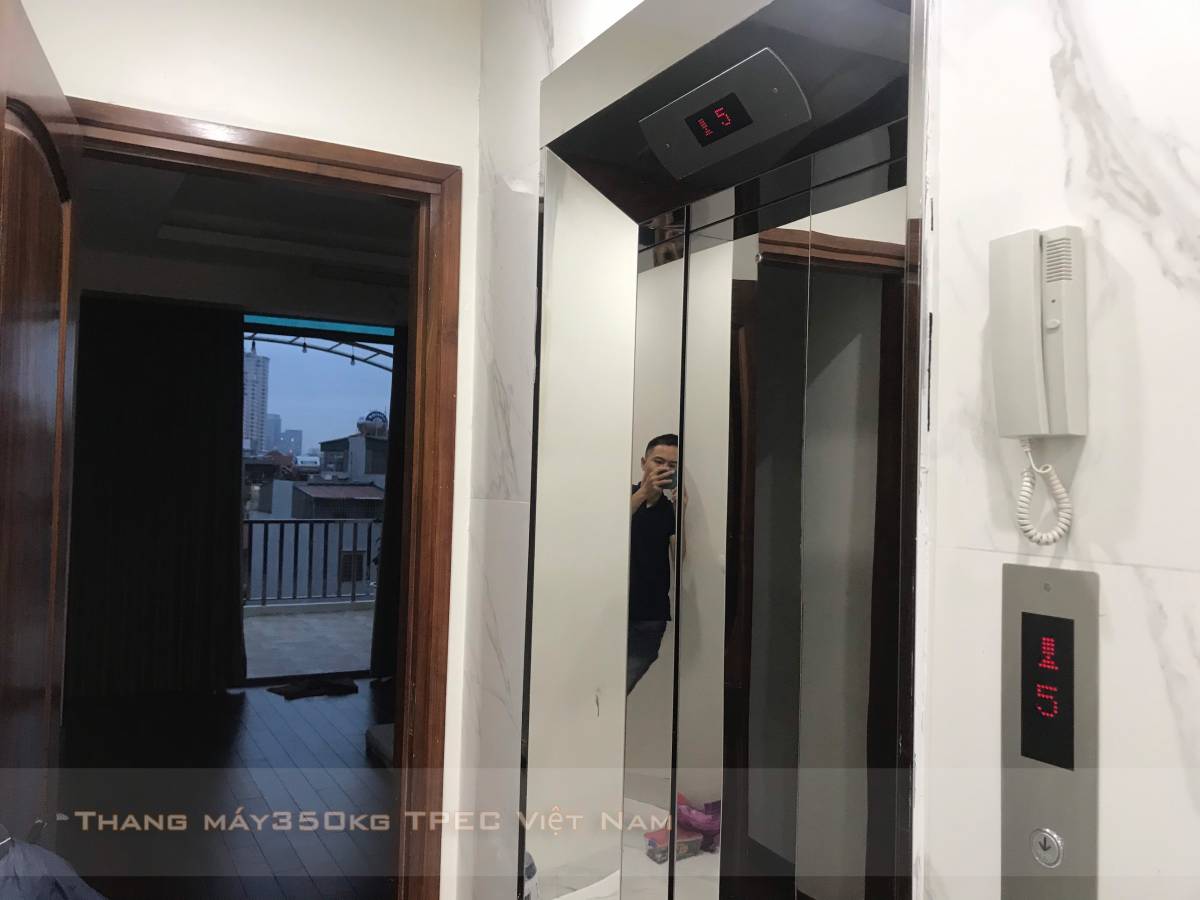 Thang máy gia đình 350kg nhỏ gọn tiết kiệm diện tích Thang máy gia đình 350kg nhỏ gọn tiết kiệm diện tích